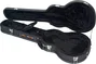 Tobago Étui rigide pour guitare électrique type LP, noir, similicuir, intérieur peluche, protection optimale