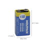 Wolfpack Pila Alcalina 6LR61 9V (Blister 1 Pièce)