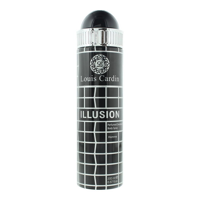 Louis Cardin Illusion Déodorant en spray pour hommes 200 ml Louis Cardin Illusion Déodorant en spray pour hommes 200 ml