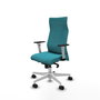 Piqueras Y Crespo Fauteuil Albacete Turquoise avec Mécanisme Synchrone