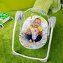 Bright Starts Playful Paradise - Transat balancelle électrique pliable pour bébé, 6 vitesses, jouets interactifs, 10 mélodies, idéal dès la naissance