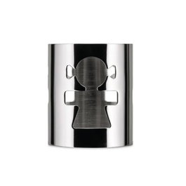 Alessi Porte-serviette AKK10 W Femme en acier inoxydable 18/10