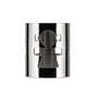 Alessi AKK10 W Serviette Girotondo en acier inoxydable 18/10, design de Stefano Giovannoni et Guido Venturini pour King-Kong