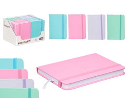 PINCELLO Agenda de poche 96 pages couleurs pastel assorties