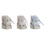 Jouet Peluche Home ESPRIT Bleu Beige Rose Polyester 20 x 10 x 15 cm (3 Unités)