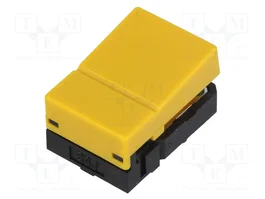Aratas Commutateur de clavier B3J-1300 jaune SPST-NO