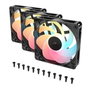 Corsair RS120-R ARGB Triple Pack de ventilateurs de boîtier 120 mm Noir