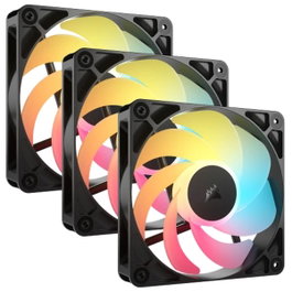 Corsair RS120-R ARGB Pack de 3 Ventilateurs 120 mm Noir