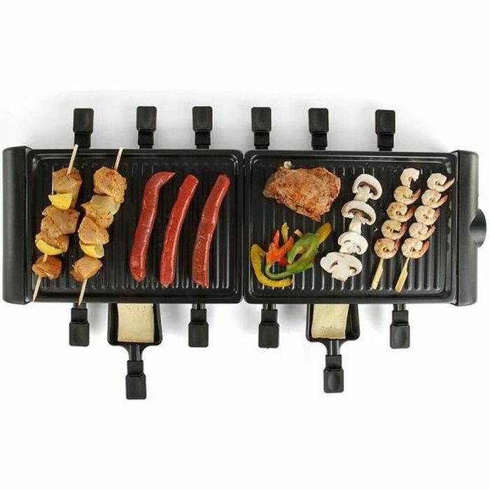 Livoo DOC185 Appareil à raclette 12 personnes - Noir Livoo DOC185 Appareil à raclette 12 personnes - Noir