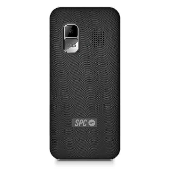 SPC Téléphone Mobile Fortune 2 Pocket Edition Noir - Téléphone pour Seniors avec Bouton SOS, Grand Écran 1.77"