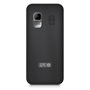 SPC Téléphone Mobile Fortune 2 Pocket Edition Noir - Téléphone pour Seniors avec Bouton SOS, Grand Écran 1.77"