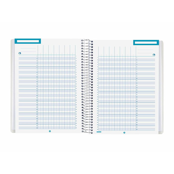 Planificateur quotidien Finocam Bleu