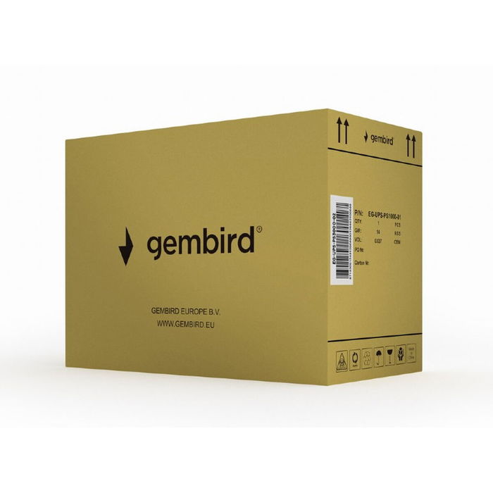 Système d'Alimentation Sans Interruption Interactif GEMBIRD EG-UPS-PS3000-02 2400 W Système d'Alimentation Sans Interruption Interactif GEMBIRD EG-UPS-PS3000-02 2400 W