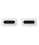 Samsung Cable USB-C vers USB-C 1.8 m Blanc Charge Rapide 5A EP-DX510JWEGEU