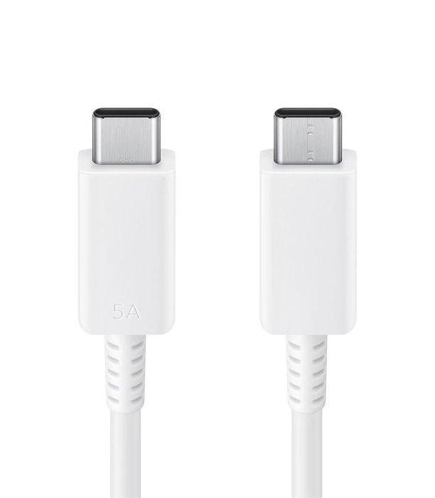 Samsung Cable USB-C vers USB-C 1.8 m Blanc Charge Rapide 5A EP-DX510JWEGEU