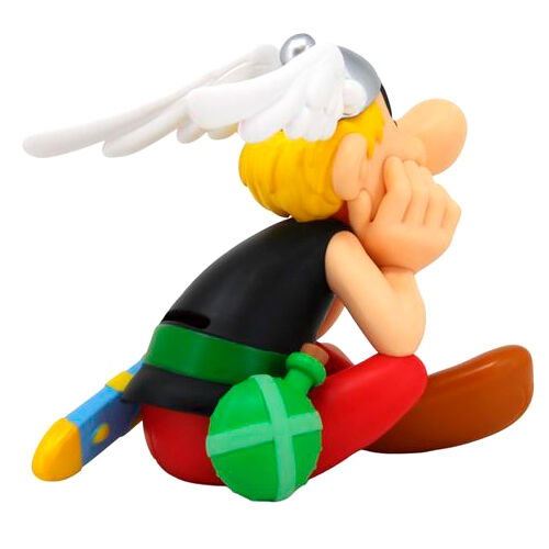 PLASTOY Figure Tirelire Asterix Assis - Astérix - Figurine de collection - 15 cm
