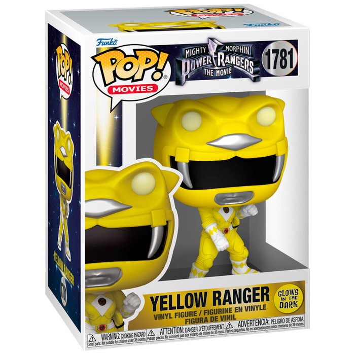 Funko POP! Movies Yellow Ranger (GITD) - Power Rangers
