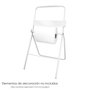 WOLFPACK LINEA PROFESIONAL Support Sol pour Rouleau de Papier Industriel Blanc