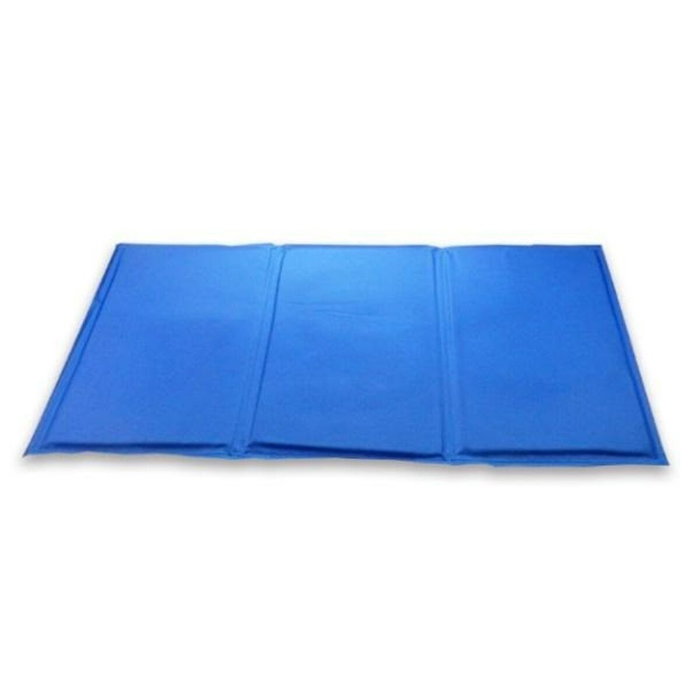 Tapis de Refroidissement pour Animaux de Compagnie Petitto Bleu