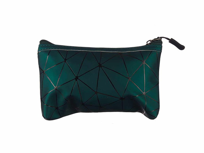 BERILO Nécessaire rectangulaire PEQ bleu et vert