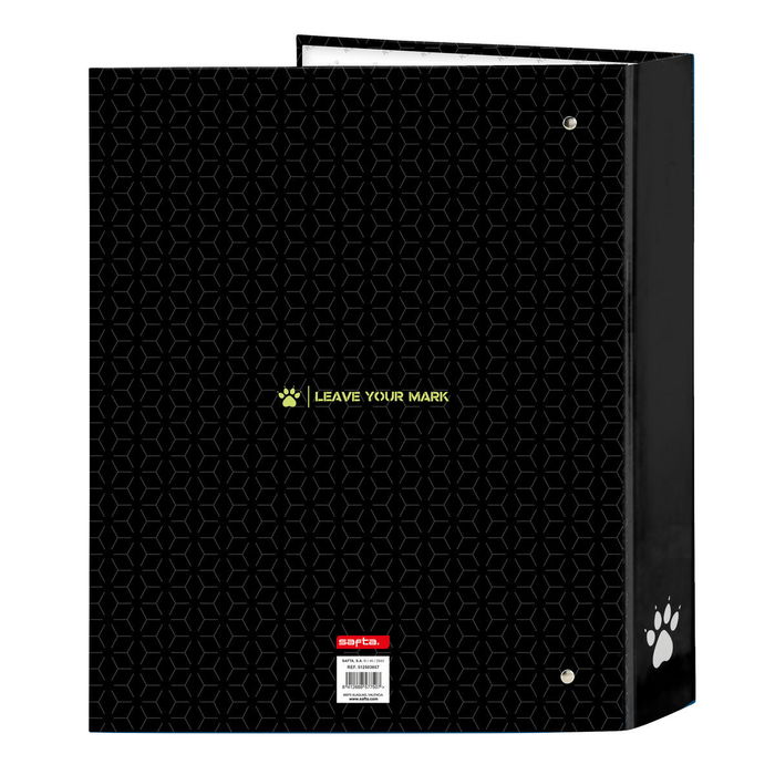 Reliure à anneaux Kelme Iron Noir A4 27 x 33 x 6 cm