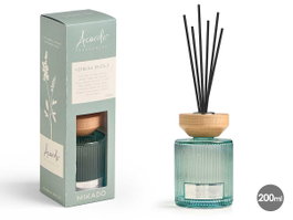Acorde Mikado Redondo 200ml Verbena Drizzle Diffuseur à tiges en verre 7x24x7cm (Set de 8)