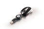 Verbatim Souris optique de voyage Go Mini USB - Mini souris portable avec capteur 1000 dpi et câble rétractable, Noir
