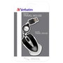 Verbatim Go Mini Souris Optique de Voyage USB, 1000 DPI, Noir