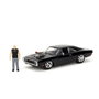 JADA TOYS - Figurine Dominic Toretto et Voiture Dodge Charger R/T Fast & Furious 1:24 - Portes, Capot et Maletero Ouvrants