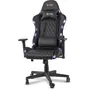 Yenkee Chaise Gaming STARDUST YGC 300RGB avec éclairage RGB, dossier haut, appui-tête et accoudoirs, mousse à froid, cuir PU, classe 4, 150 kg