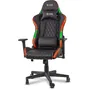 Yenkee Chaise Gaming STARDUST YGC 300RGB avec éclairage RGB, dossier haut, appui-tête et accoudoirs, mousse à froid, cuir PU, classe 4, 150 kg
