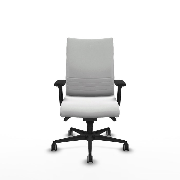 Piqueras Y Crespo Chaise Albacete confidente, Blanc, Mécanisme Synchrone, Bras 2D