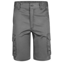 VELILLA Bermuda multiblocs stretch gris taille 48