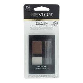 Revlon Colorstay Palette à sourcils Brun Doux 104 1.1 g - Maquillage pour sourcils - Palette longue tenue
