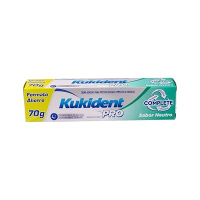 KUKIDENT Complete Neutro 70g - Crème adhésive pour prothèses dentaires KUKIDENT Complete Neutro 70g - Crème adhésive pour prothèses dentaires