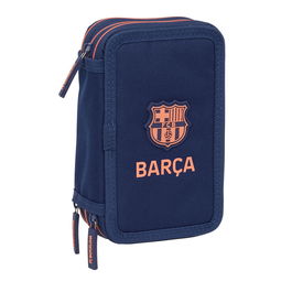 Fourre-tout F.C. Barcelona Blue marine 12,5 x 19,5 x 5,5 cm 37 Pièces