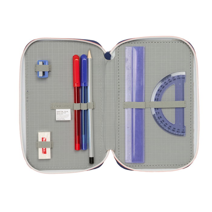 Fourre-tout F.C. Barcelona Blue marine 12,5 x 19,5 x 5,5 cm 37 Pièces