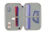 F.C. Barcelona Plumier Triple 37 Pièces - 2ème Équipement - Dimensions 12.5x19.5x5.5 cm - À partir de 3 ans