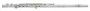 Pearl Flauta Travesera Cantabile CD925RBE - Argent 925, Platos Ouverts, Mécanisme Mi, Pied Si, Avec Étui