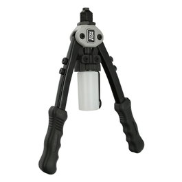 WOLFPACK LINEA PROFESIONAL Remachadora Profesional 2 Manos Con Porta Vastagos