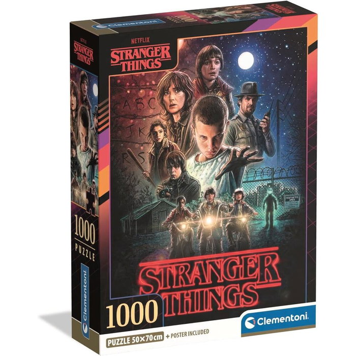 Clementoni Puzzle Stranger Things Season 1 1000 pièces