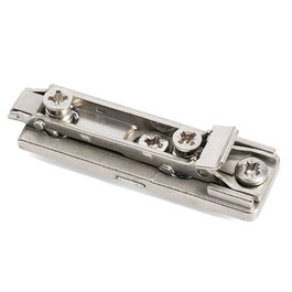 Salice Base Droite Zamak Clip 3 H0 avec vis Euro Bapgr09 pour charnières