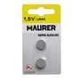 MAURER Pila Boton Alcalina LR44 (2 pièces)