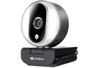 Sandberg Streamer USB Webcam Pro - Webcam pour Streaming et Appels Vidéo Full HD 1080p 60fps avec Microphone et Anneau Lumineux USB