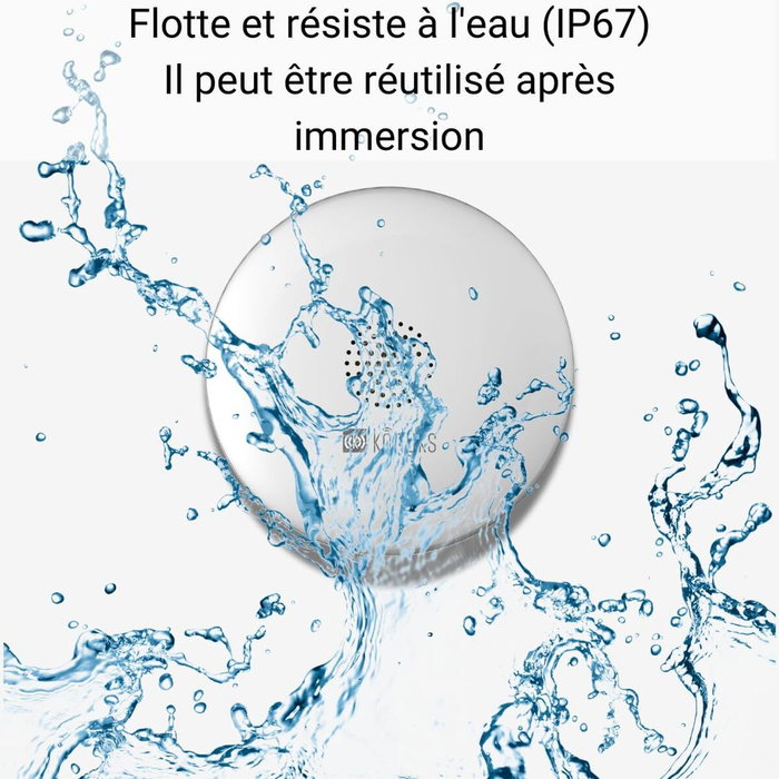 Konyks Osafe Détecteur de fuite d'eau connecté WiFi