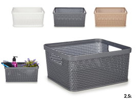 KIPIT Cesta multiuso rectangulaire PEQ SURT 3 COL