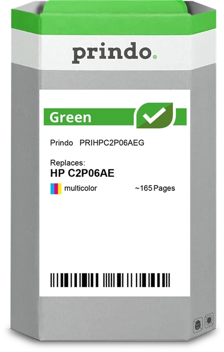 Prindo Cartouche d'encre compatible HP 62, plusieurs couleurs, ~165 pages Prindo Cartouche d'encre compatible HP 62, plusieurs couleurs, ~165 pages