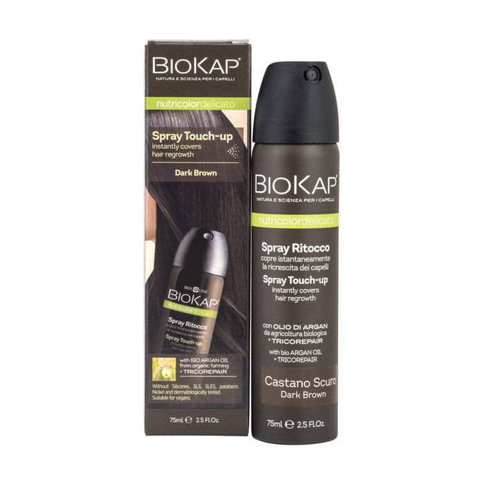 BIOKAP Spray de retouche châtain foncé 75 ml BIOKAP Spray de retouche châtain foncé 75 ml