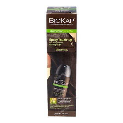 BIOKAP Spray de retouche châtain foncé 75 ml BIOKAP Spray de retouche châtain foncé 75 ml