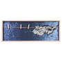 Home Deco Factory Porte-photos à sequins avec pince